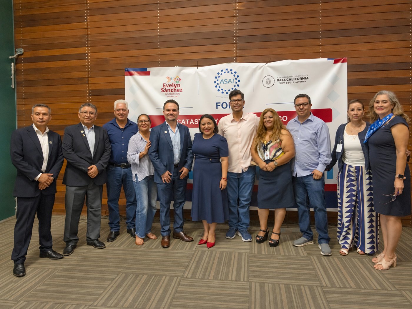 Participantes del Foro Catastro y Registro Público en Sincronía